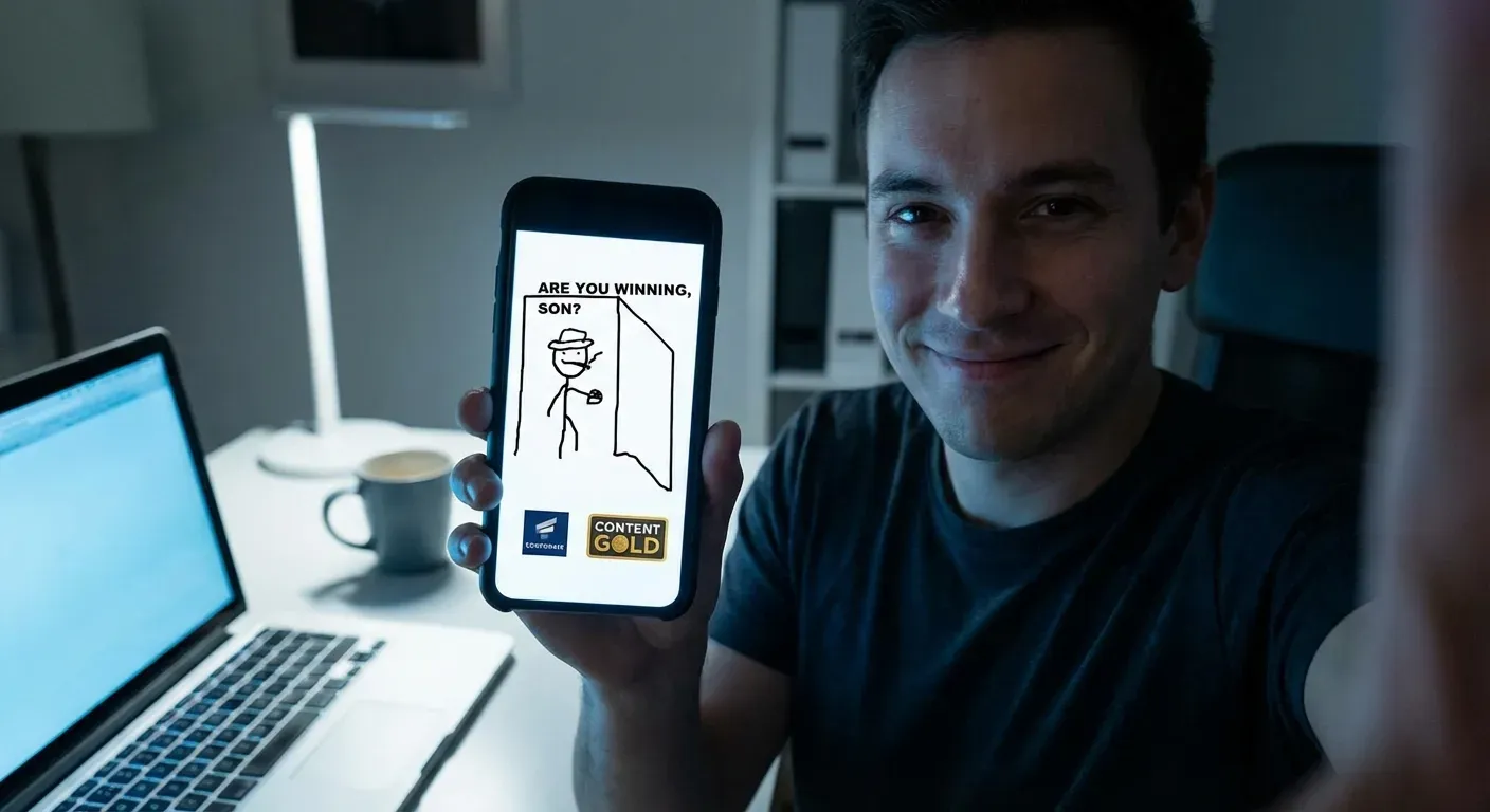 Why the "Are You Winning Son?" Stick Figure Meme Is Your Brand's Next Content Gold